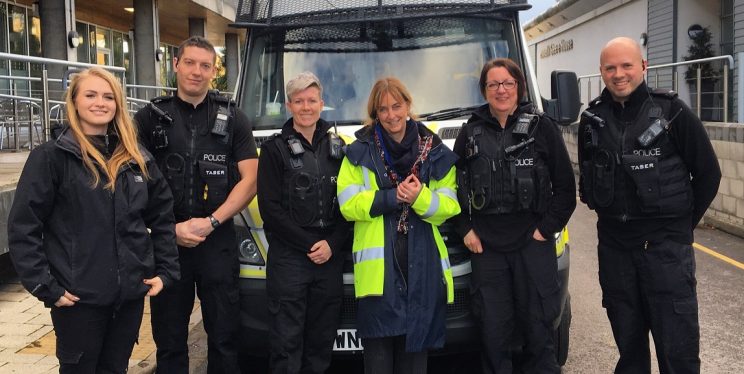 PCC Sue Mountstevens and Op Remedy team