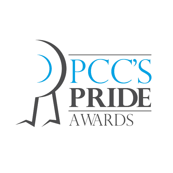 PCCs pride award logo