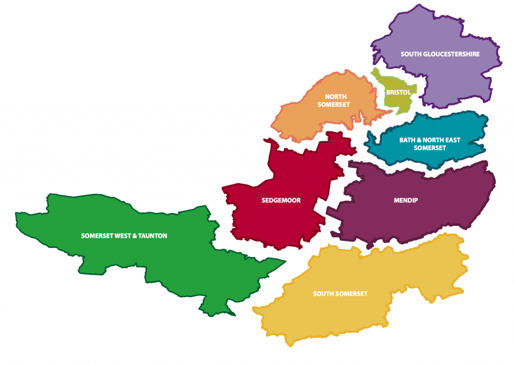 Avon And Somerset Map Role Of The Pcc | Opcc For Avon And Somerset