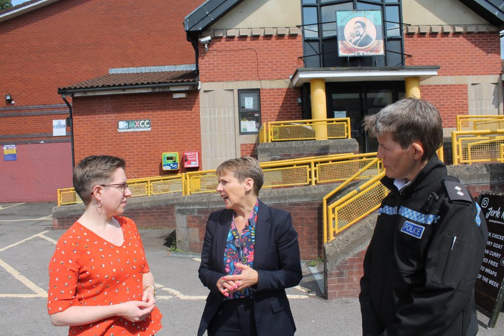 Clare meeting with Carla MP and Jo Staff Officer