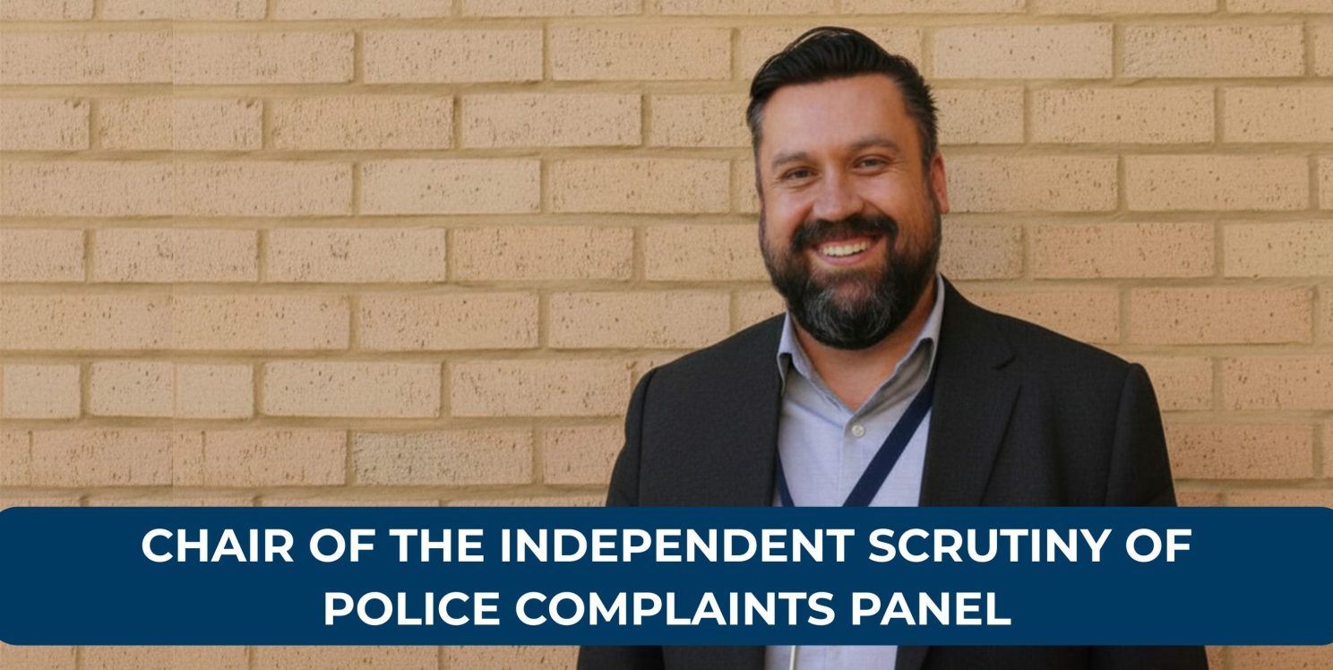 Bryan Knickerbocker, Chair of the Independent Scrutiny of Police Complaints Panel