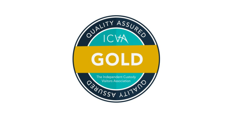 ICVA branded image logo: Gold quality assurance award